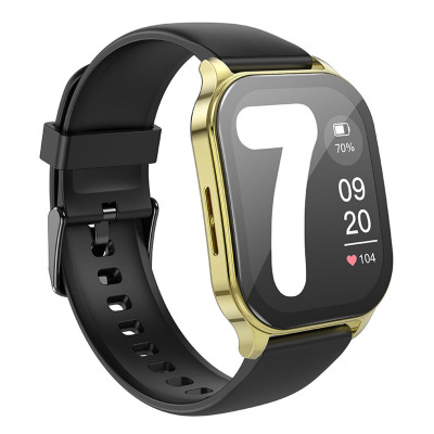 Смарт-годинник HOCO Y19 AMOLED Smart sports watch(call version) Bright Gold - зображення 1