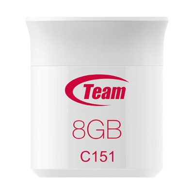 Flash Team USB 2.0 C151 8Gb white - изображение 1