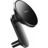 Автотримач для телефона з БЗП Baseus Big Energy Car Mount Wireless Charger Black (Черный)- № 3