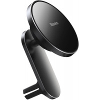Автотримач для телефона з БЗП Baseus Big Energy Car Mount Wireless Charger Black (Цвет Черный) - фото № 3