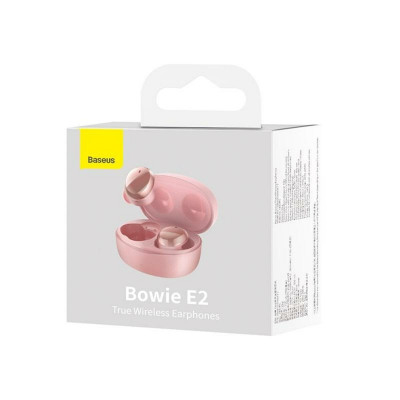 Навушники Baseus True Wireless Earphones Bowie E2 Pink (NGTW090004) - зображення 1