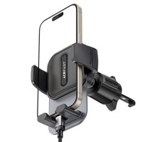Автотримач для телефона ACEFAST D25 press type car holder for air vent Black (Цвет 7073) - фото № 3