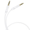Аудiо-кабель BOROFONE BL16 Clear sound AUX audio cable White - изображение 2