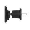 Автотримач для телефона з БЗП Baseus CW01 Magnetic Wireless Charging Car Mount Air Vent Version 15W Cluster Black (Cluster Black)- № 4