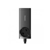 Мережевий зарядний пристрій Baseus GaN3 Pro Desktop Powerstrip AC+2U+2C 100W EU Black (With Mini White Cable Type-C to Type-C 100W(20V/5A) 1m Black） (Черный)- № 3