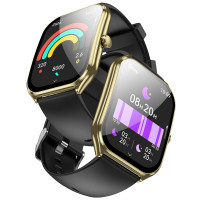 Смарт-годинник HOCO Y28 AMOLED Smart sports watch (call version) Gold (Цвет 30791) - фото № 3