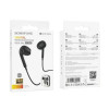 Навушники BOROFONE BM30 Max Acoustic wire control earphones for Type-C with mic Black (BM30MCB) - изображение 4