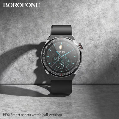 Смарт-годинник Borofone BD2 Smart sports watch(call version) Black (BD2BB) - зображення 4
