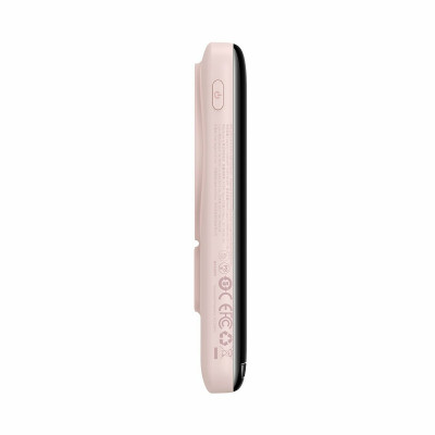 Зовнішній акумулятор Baseus Magnetic Bracket Wireless Fast Charge Power Bank 10000mAh 20W Pink - зображення 5