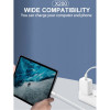 Кабель WUW-X200 Type-C to Type-C PD 60W white (Белый)- № 4