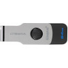 Flash Kingston USB 3.0 DT Swivel Design 64GB Metal/Black - зображення 2