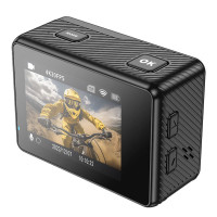 Екшн камера HOCO DV101 dual color screen sports camera Black (Колір Black), Атикул k51523 |  купить на VILKI.NET - фото № 1