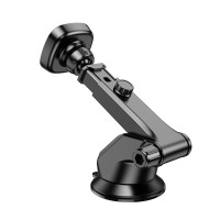 Автотримач для телефона BOROFONE BH97 NT Ice magnetic car holder(center console) (Колір Черный) - фото № 3