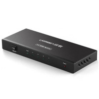 Сплітер UGREEN HDMI Splitter 1 In 4 Out EU (Цвет Black) - фото № 3