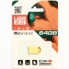 Flash Mibrand USB 2.0 Lynx 64Gb Gold - изображение 2