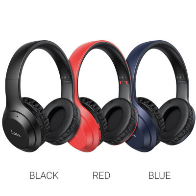 Навушники HOCO W30 Fun move BT headphones Red (6931474735782) - зображення 3