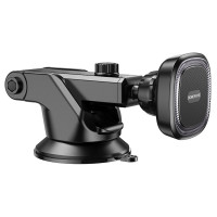 Автотримач для телефона BOROFONE BH97 NT Ice magnetic car holder(center console) (Колір Черный) - фото № 4