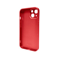 Чохол для смартфона AG Glass Matt Frame Color Logo for Apple iPhone 15 Coke Red (Цвет Coke Red) - фото № 2
