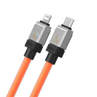 Кабель Baseus CoolPlay Series Fast Charging Cable Type-C to iP 20W 2m Orange (Колір Orange) - фото № 3