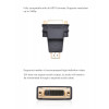 Адаптер UGREEN HDMI Male to DVI (24+5) Female Adapter (Black)(UGR-20123) - изображение 5