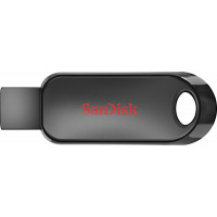 Флеш-накопичувач SanDisk USB 2.0 Cruzer Snap 128Gb Black (Колір Черный) - фото № 3