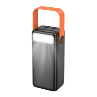 Зовнішній акумулятор BOROFONE BJ66 Magnifico 22.5W+PD20W fully compatible power bank (40000mAh) Black (Цвет Черный) - фото № 2