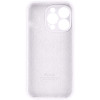 Чохол для смартфона Silicone Full Case AA Camera Protect for Apple iPhone 15 Pro 8,White - изображение 4