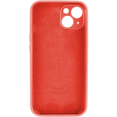 Чохол для смартфона Silicone Full Case AA Camera Protect for Apple iPhone 14 18,Peach - зображення 2