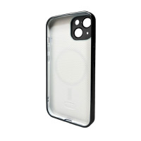 Чохол для смартфона AG Glass Sapphire Frame MagSafe Logo for Apple iPhone 14 Black (Колір 7073) - фото № 2
