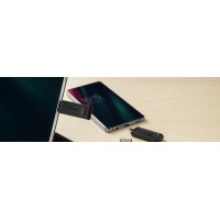 Флеш-накопичувач Kingston USB 3.2 DT 70 128GB Type-C (Цвет Черный) - фото № 3