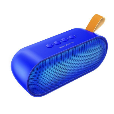 Портативна колонка BOROFONE BR8 Broad sound sports wireless speaker Blue - зображення 1