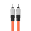 Кабель Baseus CoolPlay Series Fast Charging Cable Type-C to iP 20W 2m Orange (Orange)- № 4