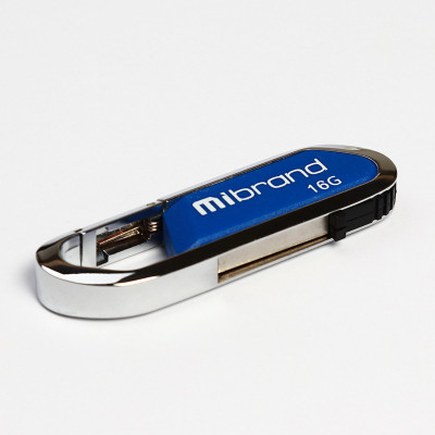 Flash Mibrand USB 2.0 Aligator 16Gb Blue - зображення 1