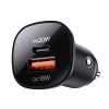 Автомобільний зарядний пристрій ACEFAST B1 mini 38W(USB-C+USB-A) dual-port metal car charger - зображення 2