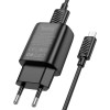 Мережевий зарядний пристрій HOCO C134A Solid single-port charger set (Micro) (EU) Black (7073)- № 4