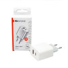 Мережевий зарядний пристрій Mibrand MI-33 GaN 30W Travel Charger USB-A + USB-C White (MIWC/33UCW) - зображення 4