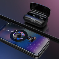Бездротові навушники BOROFONE BE55 Perfect wireless BT headset Black (Колір Черный) - фото № 7