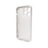 Чохол для смартфона AG Glass Matt Frame Color Logo for Apple iPhone 15 Pro Pearly White - изображение 2
