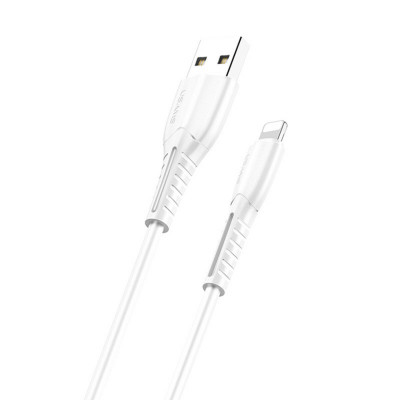 МЗП Usams Travel Charging Set Send-Tu Series (Зарядное устройство T20 Dual USB Round Charger+Lightning-кабель U35) Белый (XTXLOGT1804) - изображение 2