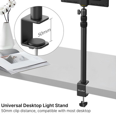 Штатив-тримач Ulanzi Vijim Desktop Extendable Light Stand (UV-2248 LS01) - зображення 7