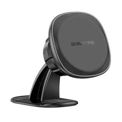 Тримач для мобільного BOROFONE BH103 Cloud magnetic car holder(center console) Black - зображення 1