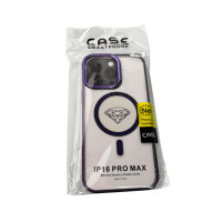 Чохол для смартфона Cosmic Acrilyc Colorful Mag for Apple iPhone 16 Pro Max Purple (Цвет Фиолетовый) - фото № 2