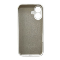 Чохол для смартфона Silicone Full Case AA Camera Protect for Apple iPhone 16 8,White (Цвет 7068) - фото № 3
