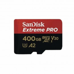 microSDXC (UHS-1 U3) SanDisk Extreme Pro A2 400Gb class 10 V30 (R170MB/s,W90MB/s) (adapter SD)
