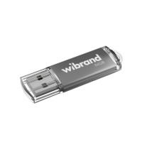 Флеш-накопичувач Wibrand USB 2.0 Cougar 64Gb Silver