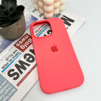 Чохол для смартфона Silicone Full Case AA Open Cam for Apple iPhone 16 Pro Max 50,Pink Orange (Колір Pink-Orange) - фото № 4