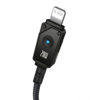 Кабель Baseus Unbreakable Series Fast Charging Data Cable Type-C to iP 20W 2m Cluster Black (Цвет Cluster Black) - фото № 3