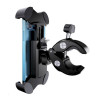 Велотримач для мобільного Usams US-ZJ064 Cycling Shockproof Phone Holder Black - зображення 2
