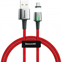 Кабель Baseus Zinc Magnetic Cable USB For Type-C 2A 2m Red