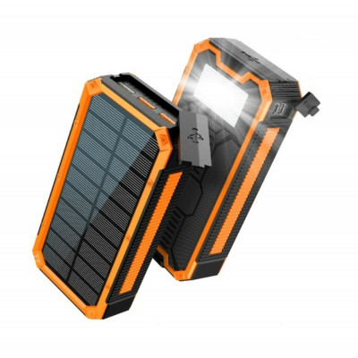 Довнический аккумулятор Mibrand EXTREM 20000мАч на солнечной батарее (MI20K/S&L) - изображение 1